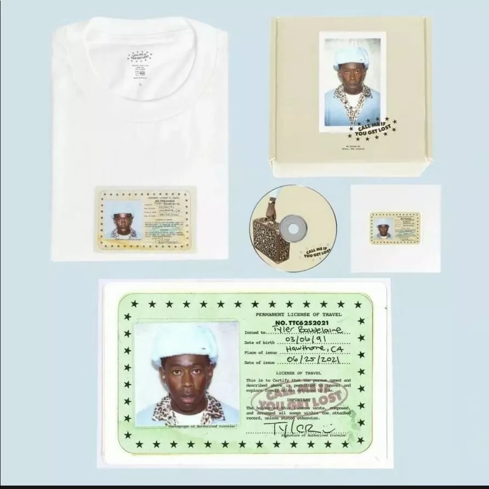 Tyler, the creator. Limited edition box set